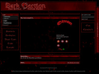 dark-section.de Webseite Vorschau