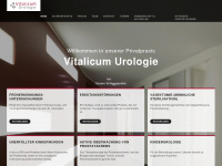 vitalicum-urologie.de Webseite Vorschau