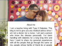 diabetesblogging.com Webseite Vorschau