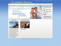 usedoms-fewos.de Webseite Vorschau