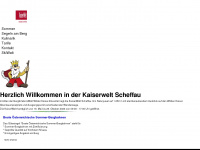 kaiserwelt.at Webseite Vorschau