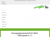 ezg-milchquelle-chemnitz.de Webseite Vorschau
