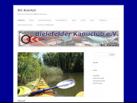 bkc-bielefeld.de Webseite Vorschau