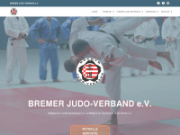 bremer-judo-verband.de Webseite Vorschau