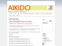 aikido-balou.de Webseite Vorschau