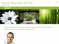 akupunktur-kempten.de Webseite Vorschau
