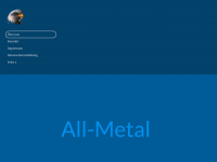 all-metal.de Webseite Vorschau
