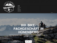 bikegarage.ch Webseite Vorschau