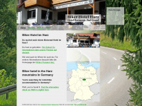 biker-hotel-harz.de Webseite Vorschau