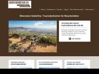 bikereise.ch Webseite Vorschau