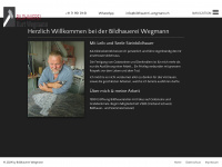 bildhauerei-wegmann.ch Webseite Vorschau
