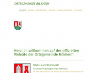 bilkheim.de Webseite Vorschau