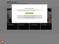 bimac.de Webseite Vorschau