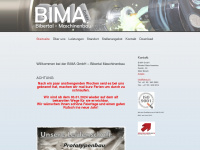 bima.ch Webseite Vorschau