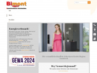 bimont.ch Webseite Vorschau