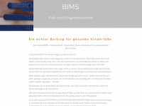 bims.ch Webseite Vorschau