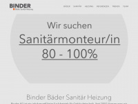 binder-bern.ch Webseite Vorschau