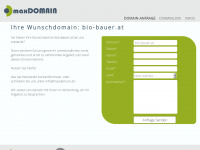 bio-bauer.at Webseite Vorschau