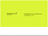 bioburn.ch Webseite Vorschau