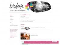 biodanza-wien.at Webseite Vorschau