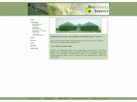 bioenergy-service.de Webseite Vorschau