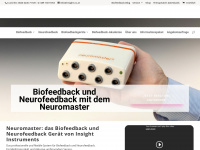 biofeedback.co.at Webseite Vorschau