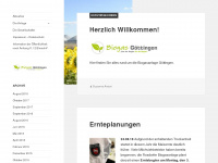 biogas-goettingen.de Webseite Vorschau