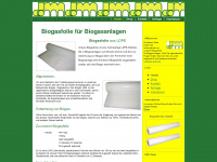 biogasfolie.de Webseite Vorschau