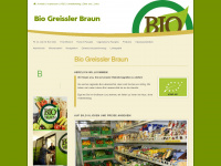 biogreissler.at Webseite Vorschau