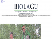 biolagu.de Webseite Vorschau