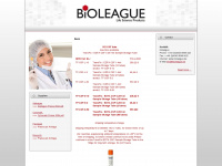 bioleague.de Webseite Vorschau
