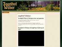 jagdhof-weber.de Webseite Vorschau