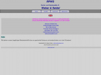 rpws.de Webseite Vorschau