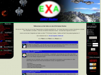 exa-gamez-studios.de Webseite Vorschau
