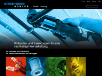 birchmeier-hohler.ch Webseite Vorschau