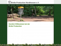 birdie-production.de Webseite Vorschau