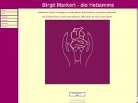 birgit-markert.de Webseite Vorschau