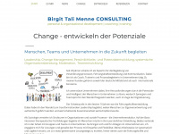 birgit-tali-menne.de Webseite Vorschau