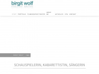 birgit-wolf.de Webseite Vorschau