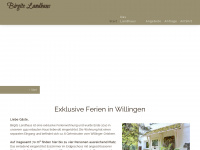 birgits-landhaus.de Webseite Vorschau