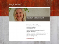 birgitwilms.de Webseite Vorschau