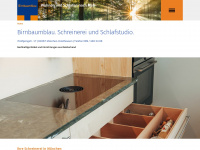 birnbaumblau.de Webseite Vorschau