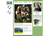 birndl.at Webseite Vorschau