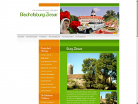bischofsburg-ziesar.de Webseite Vorschau