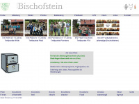 bischofstein.ch Webseite Vorschau