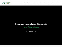 biscotte.ch Webseite Vorschau