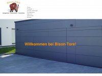 bison-tore.de Webseite Vorschau