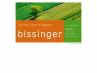 bissinger-planung.de Webseite Vorschau