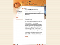 bisy.de Webseite Vorschau