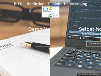 bits-training.de Webseite Vorschau